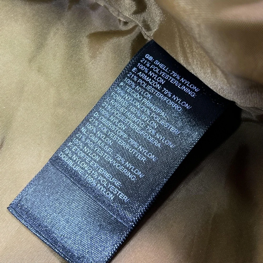 The North Face Jacket Mens Small Gray Hooded Insulated Full Zip Outdoor Hiking